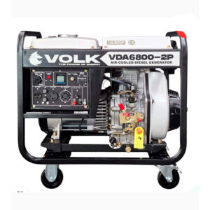 Planta Eléctrica Diesel 6.3 kVA monofásica VOLK VDA6800-2P