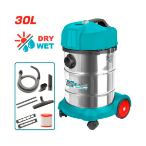 ASPIRADORA 1400W (30L) SECO O MOJADO (TOTAL)