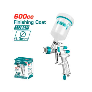 PISTOLA DE PINTAR 1.3MM (600CC) / GRAVEDAD / PARA ACABADO / INDUSTRIAL (TOTAL)