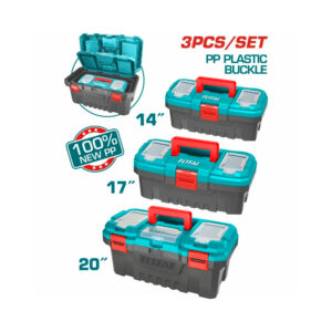 SET DE 3 CAJA HERRAMIENTA 14", 17" y 20" TOTAL