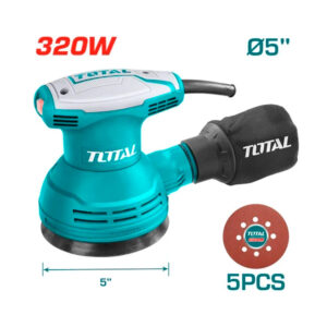 LIJADORA 320W (5") ROTO ORBITAL (TOTAL)