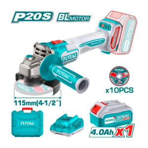 PULIDORA 20V INCLUYE 10 DISCOS PARA CORTE DE METAL (TOTAL)